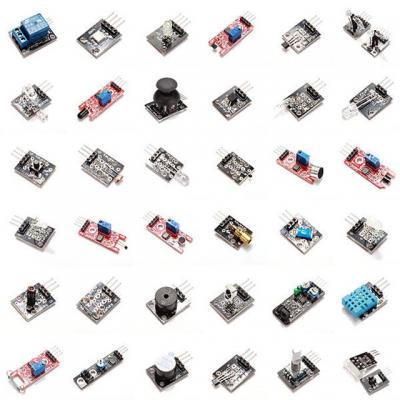 37 In 1 Sensor Module Board Starter Kits with Plastic Box Package