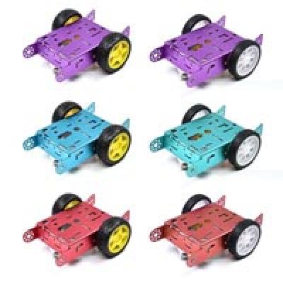 Aluminum Alloy Intelligent Car Chassis Robot Kits for Arduino DIY Starter Kits