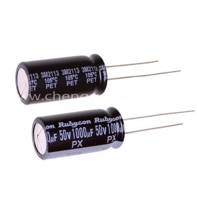 16X25 50V 1000UF Rubycon YXJ Capacitor 50YXJ1000MFFCGC16X25